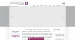 Desktop Screenshot of essentricswithdyan.com